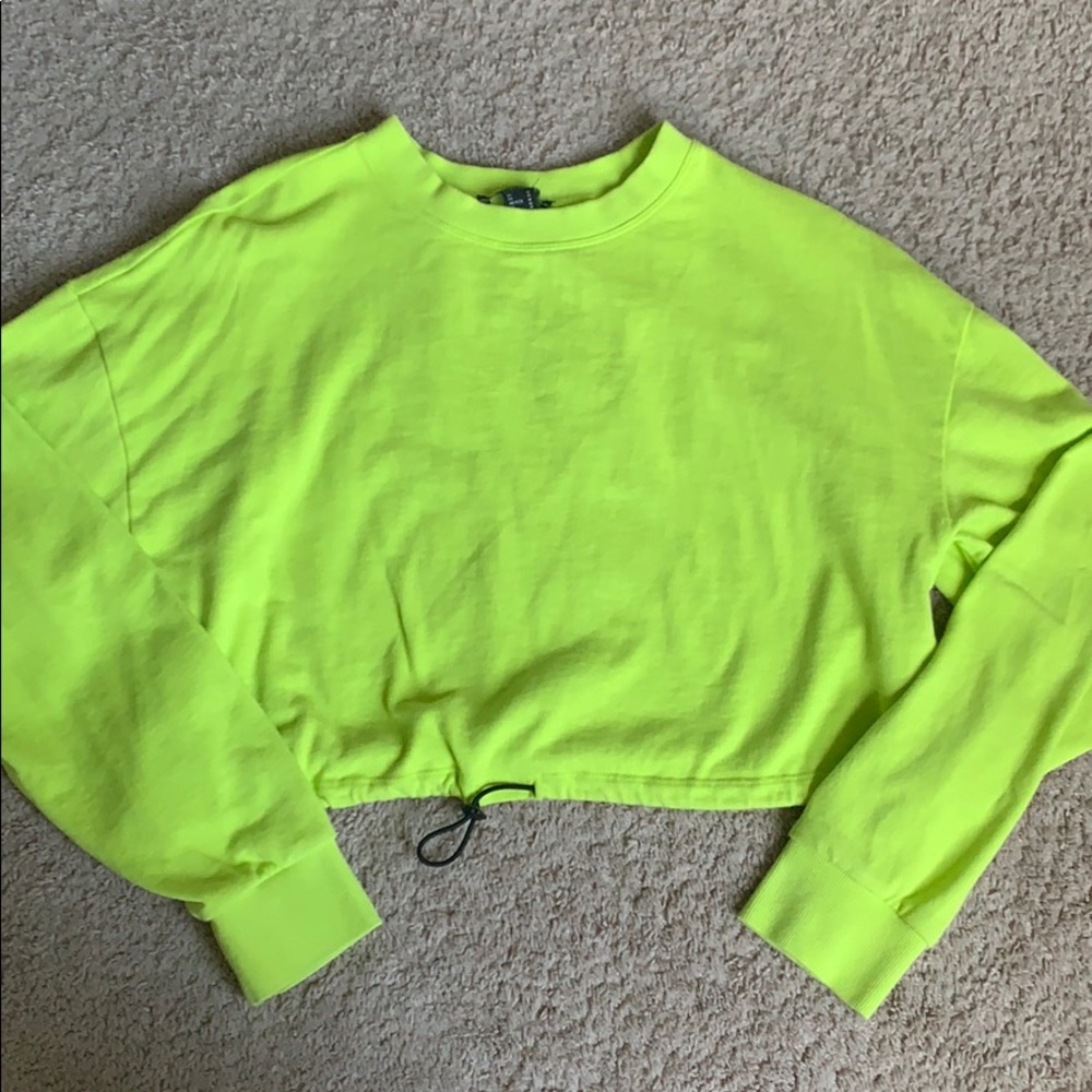 Cropped sweatshirt